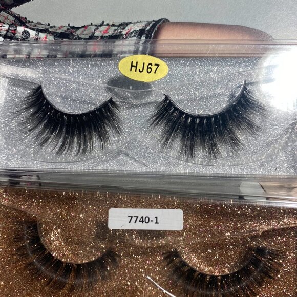 Bundle of Different Styles False Eyelashes, Fluffy Mink Lashes , Cat-Eye Look - Picture 2 of 16